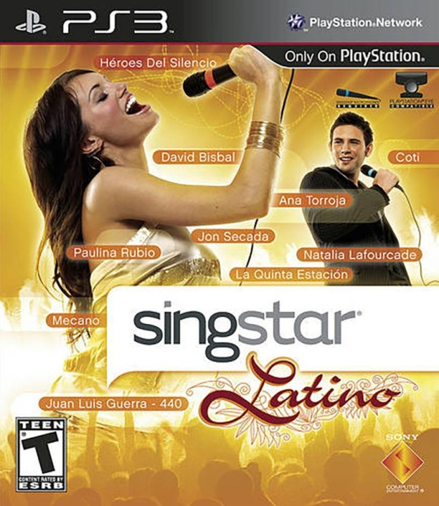 SingStar Latino (Import) (PS3) i gruppen HEMELEKTRONIK / Spelkonsoler & Tillbehör / Sony PlayStation 3 hos TP E-commerce Nordic AB (C98649)