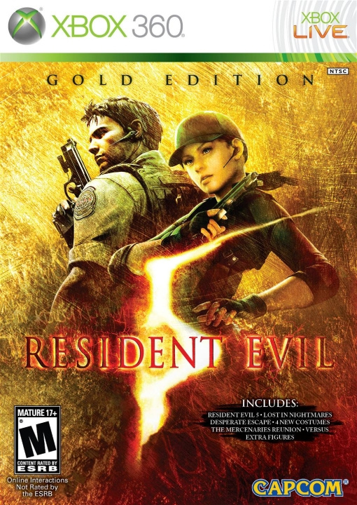 Resident Evil 5: Gold Edition (Import) (X360) i gruppen HEMELEKTRONIK / Spelkonsoler & Tillbehör / Xbox 360 hos TP E-commerce Nordic AB (C98664)