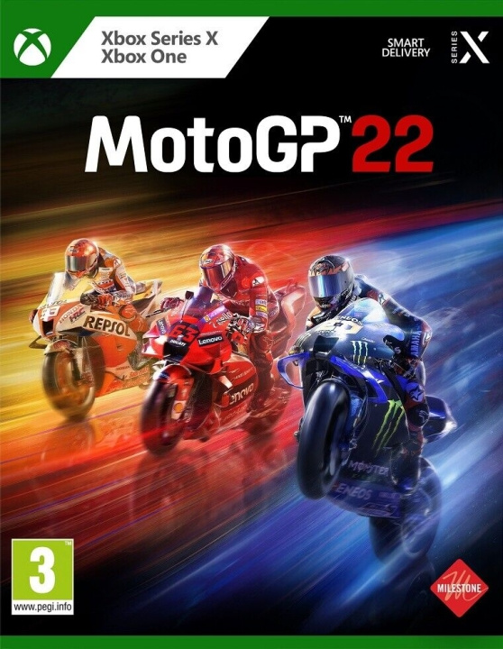 MotoGP 22 (XseriesX) i gruppen HEMELEKTRONIK / Spelkonsoler & Tillbehör / Xbox Series X/S / Spel hos TP E-commerce Nordic AB (C98696)