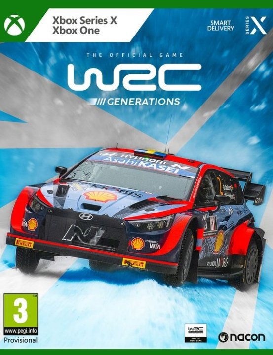 WRC Generations (XseriesX) i gruppen HEMELEKTRONIK / Spelkonsoler & Tillbehör / Xbox Series X/S / Spel hos TP E-commerce Nordic AB (C98711)