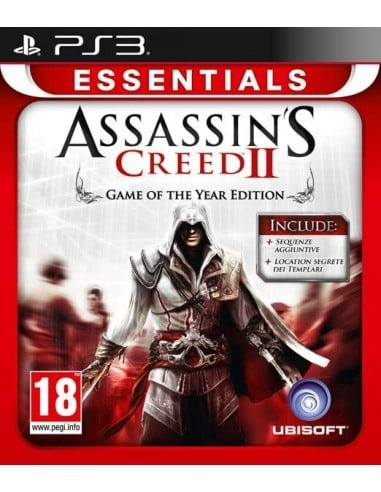 Assassin\'s Creed 2 Game of the Year (Essentials) (PS3) i gruppen HEMELEKTRONIK / Spelkonsoler & Tillbehör / Sony PlayStation 3 hos TP E-commerce Nordic AB (C98735)