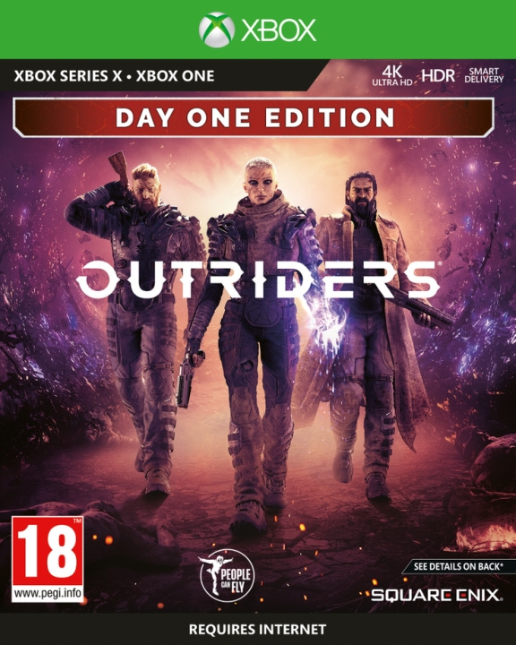 Square Enix Outriders - Dag ett-utgåva i gruppen HEMELEKTRONIK / Spelkonsoler & Tillbehör / Xbox One / Spel hos TP E-commerce Nordic AB (C98741)