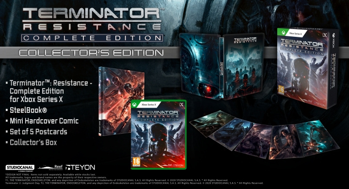 Terminator: Resistance - Complete Edition (Collector\'s Edition) (XseriesX) i gruppen HEMELEKTRONIK / Spelkonsoler & Tillbehör / Xbox Series X/S / Spel hos TP E-commerce Nordic AB (C98747)