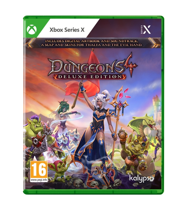 Kalypso Dungeons 4 (Deluxe Edition) i gruppen HEMELEKTRONIK / Spelkonsoler & Tillbehör / Xbox Series X/S / Spel hos TP E-commerce Nordic AB (C98764)