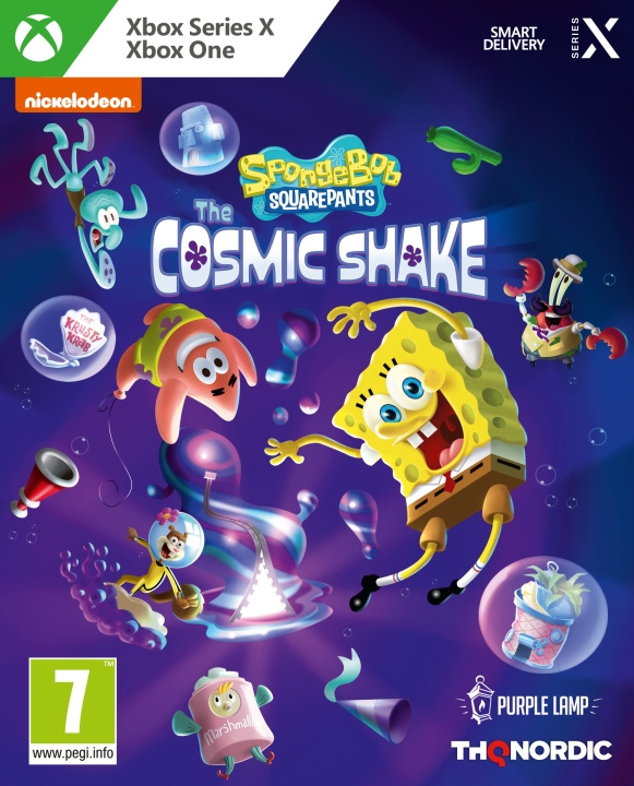 THQ SvampBob Fyrkant Den kosmiska skakningen i gruppen HEMELEKTRONIK / Spelkonsoler & Tillbehör / Xbox Series X/S / Spel hos TP E-commerce Nordic AB (C98772)