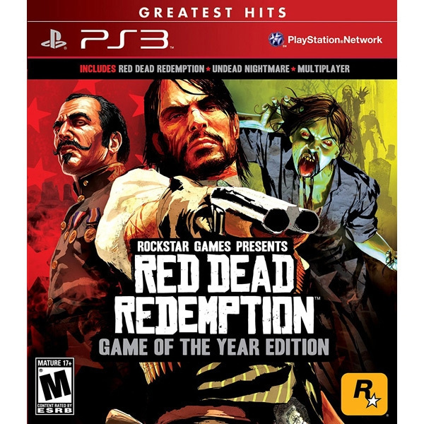 Red Dead Redemption (Game of the Year Edition) (Import) (PS3) i gruppen HEMELEKTRONIK / Spelkonsoler & Tillbehör / Sony PlayStation 3 hos TP E-commerce Nordic AB (C98786)