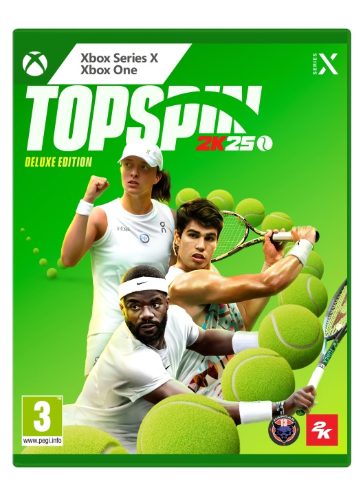 2K Games TopSpin 2K25 (Deluxe-utgåva) i gruppen HEMELEKTRONIK / Spelkonsoler & Tillbehör / Xbox Series X/S / Spel hos TP E-commerce Nordic AB (C98791)