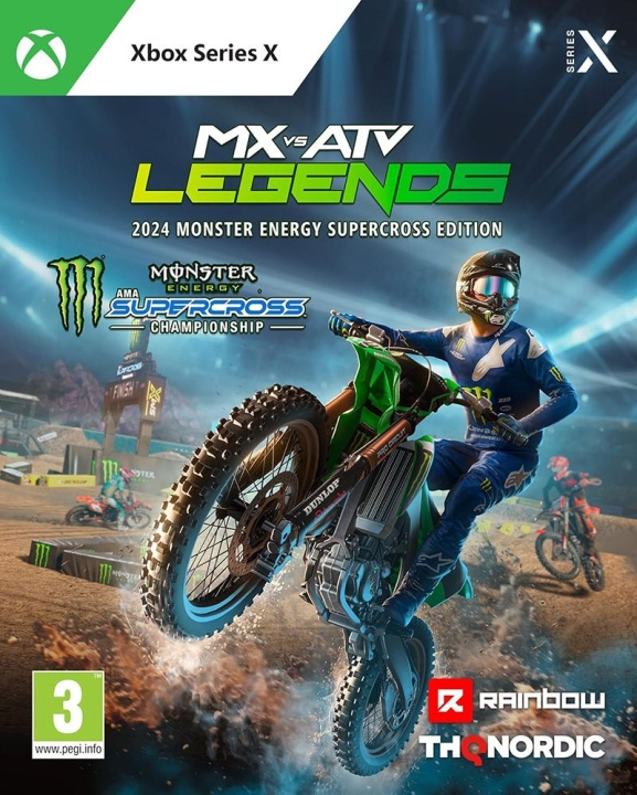 MX vs ATV Legends - 2024 (Monster Energy Supercross Edition) (XseriesX) i gruppen HEMELEKTRONIK / Spelkonsoler & Tillbehör / Xbox Series X/S / Spel hos TP E-commerce Nordic AB (C98812)