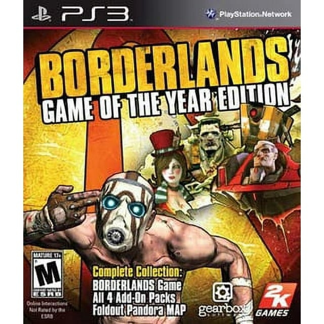 Borderlands - Game of the Year Edition ( Import ) (PS3) i gruppen HEMELEKTRONIK / Spelkonsoler & Tillbehör / Sony PlayStation 3 hos TP E-commerce Nordic AB (C98828)