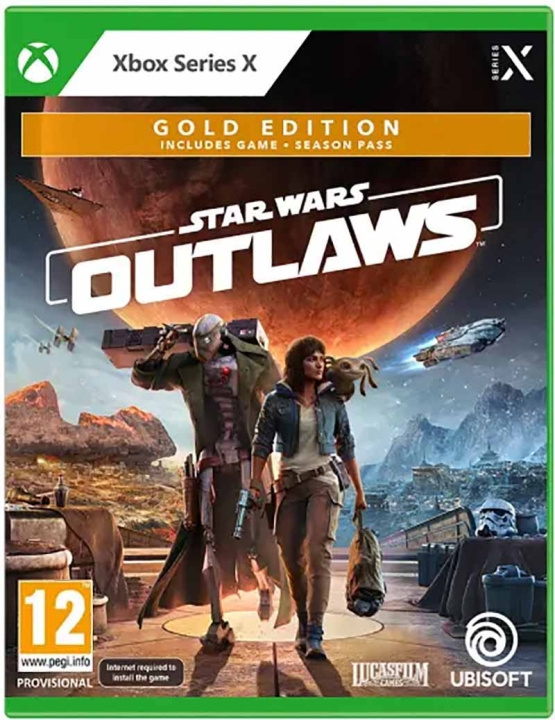 Ubisoft Star Wars Outlaws (guldutgåva) i gruppen HEMELEKTRONIK / Spelkonsoler & Tillbehör / Xbox Series X/S / Spel hos TP E-commerce Nordic AB (C98850)