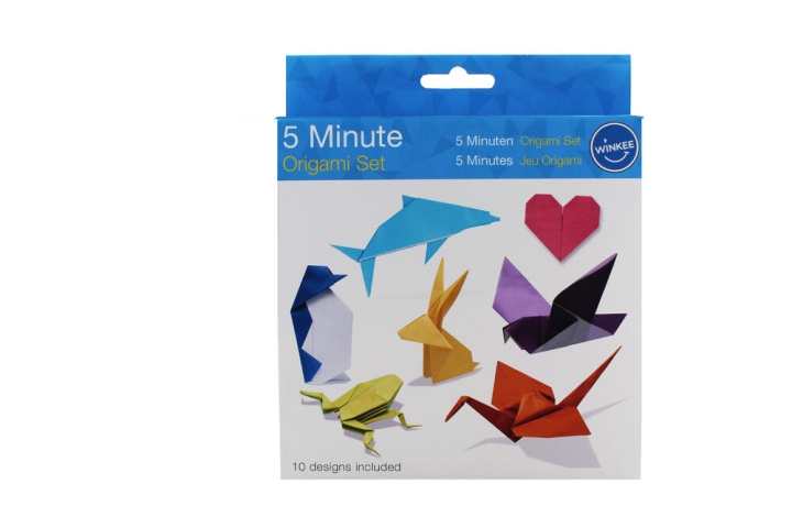 Winkee Origami Set - 5 minuter (16487) i gruppen SPORT, FRITID & HOBBY / Hobby / DIY-kit hos TP E-commerce Nordic AB (C98913)