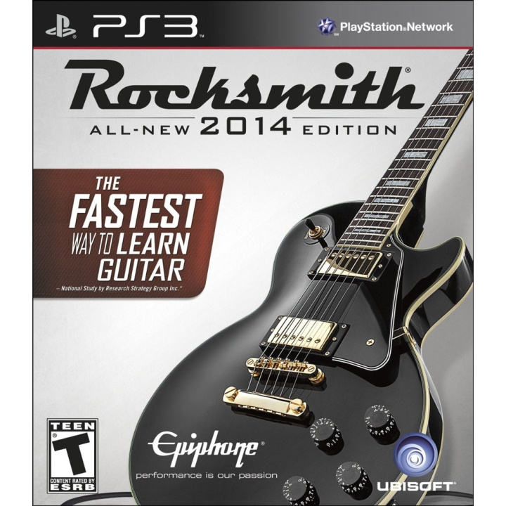 Rocksmith 2014 Edition (Solus) (PS3) i gruppen HEMELEKTRONIK / Spelkonsoler & Tillbehör / Sony PlayStation 3 hos TP E-commerce Nordic AB (C98970)