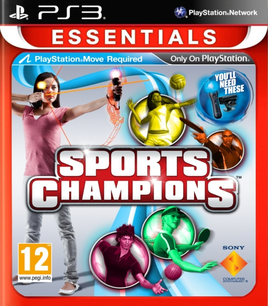 Sports Champions - Move (Essentials) (PS3) i gruppen HEMELEKTRONIK / Spelkonsoler & Tillbehör / Sony PlayStation 3 hos TP E-commerce Nordic AB (C99017)