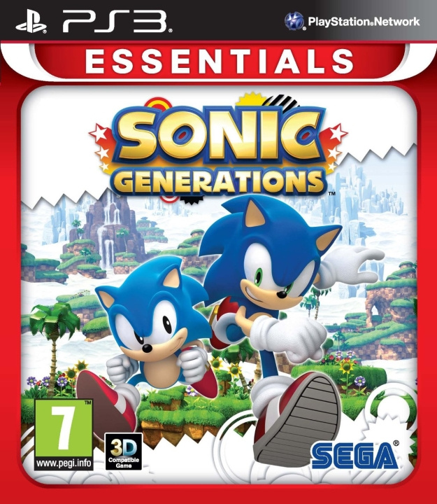 Sonic Generations (Essentials) (PS3) i gruppen HEMELEKTRONIK / Spelkonsoler & Tillbehör / Sony PlayStation 3 hos TP E-commerce Nordic AB (C99047)