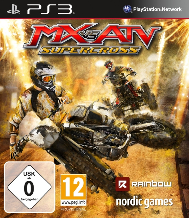 MX Vs ATV: Supercross (PS3) i gruppen HEMELEKTRONIK / Spelkonsoler & Tillbehör / Sony PlayStation 3 hos TP E-commerce Nordic AB (C99056)