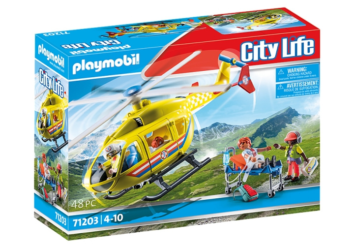 Playmobil Räddningshelikopter (71203) i gruppen LEKSAKER, BARN- & BABYPRODUKTER / Leksaker / Lekset hos TP E-commerce Nordic AB (C99065)