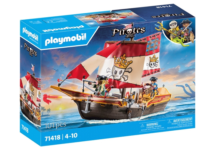 Playmobil Piratskepp (71418) i gruppen LEKSAKER, BARN- & BABYPRODUKTER / Leksaker / Lekset hos TP E-commerce Nordic AB (C99071)