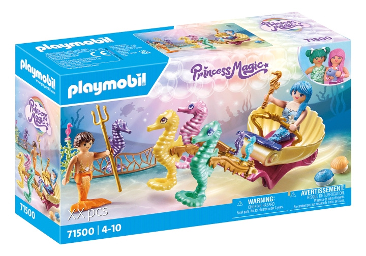 Playmobil Sjöjungfru med sjöhästvagn (71500) i gruppen LEKSAKER, BARN- & BABYPRODUKTER / Leksaker / Lekset hos TP E-commerce Nordic AB (C99074)