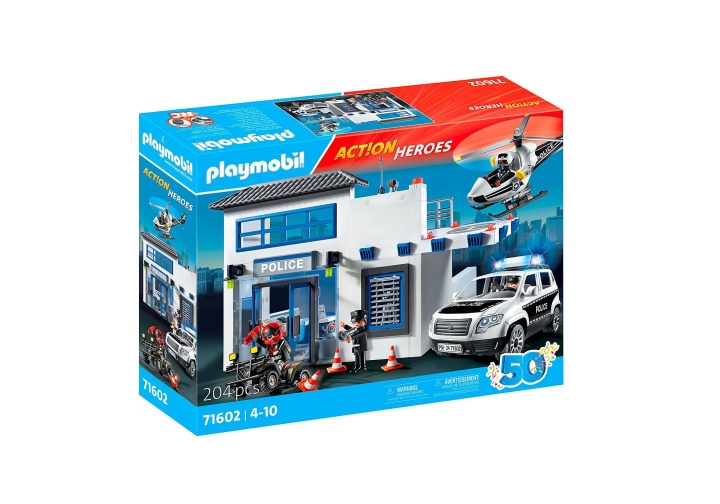 Playmobil 50YR Polisstation (71602) i gruppen LEKSAKER, BARN- & BABYPRODUKTER / Leksaker / Lekset hos TP E-commerce Nordic AB (C99080)