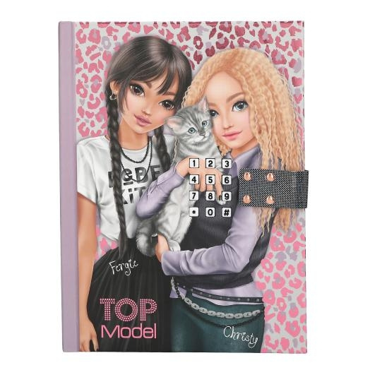 TOPModel Dagbok med kod och ljud REBEL KITTY ( 0413230 ) i gruppen LEKSAKER, BARN- & BABYPRODUKTER / Leksaker / Rita & Räkna hos TP E-commerce Nordic AB (C99098)