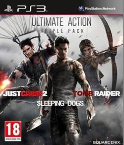 Just Cause 2, Sleeping Dogs & Tomb Raider Bundle (PS3) i gruppen HEMELEKTRONIK / Spelkonsoler & Tillbehör / Sony PlayStation 3 hos TP E-commerce Nordic AB (C99198)