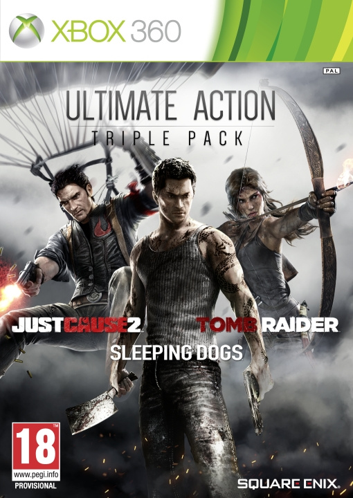 Just Cause 2, Sleeping Dogs & Tomb Raider Bundle (X360) i gruppen HEMELEKTRONIK / Spelkonsoler & Tillbehör / Xbox 360 hos TP E-commerce Nordic AB (C99199)