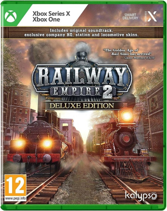 Railway Empire 2 (Deluxe Edition) (XseriesX) i gruppen HEMELEKTRONIK / Spelkonsoler & Tillbehör / Xbox Series X/S / Spel hos TP E-commerce Nordic AB (C99211)