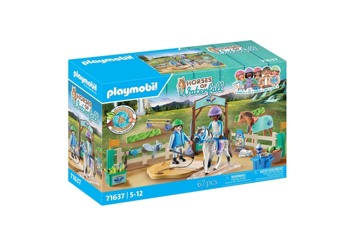 Playmobil Modern ridskola (71637) i gruppen LEKSAKER, BARN- & BABYPRODUKTER / Leksaker / Lekset hos TP E-commerce Nordic AB (C99238)