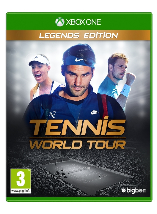 Bigben Tennis World Tour: Legends Edition i gruppen HEMELEKTRONIK / Spelkonsoler & Tillbehör / Xbox One / Spel hos TP E-commerce Nordic AB (C99275)