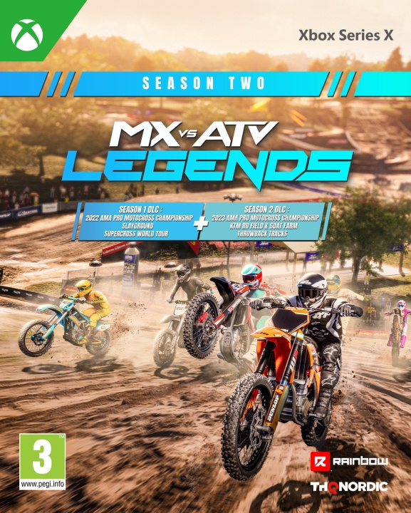 THQ MX vs ATV Legends säsong två i gruppen HEMELEKTRONIK / Spelkonsoler & Tillbehör / Xbox Series X/S / Spel hos TP E-commerce Nordic AB (C99323)