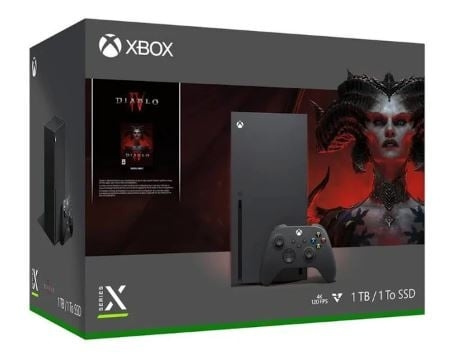 Xbox Series X – Diablo IV Bundle (XseriesX) i gruppen HEMELEKTRONIK / Spelkonsoler & Tillbehör / Xbox Series X/S / Konsoler hos TP E-commerce Nordic AB (C99325)