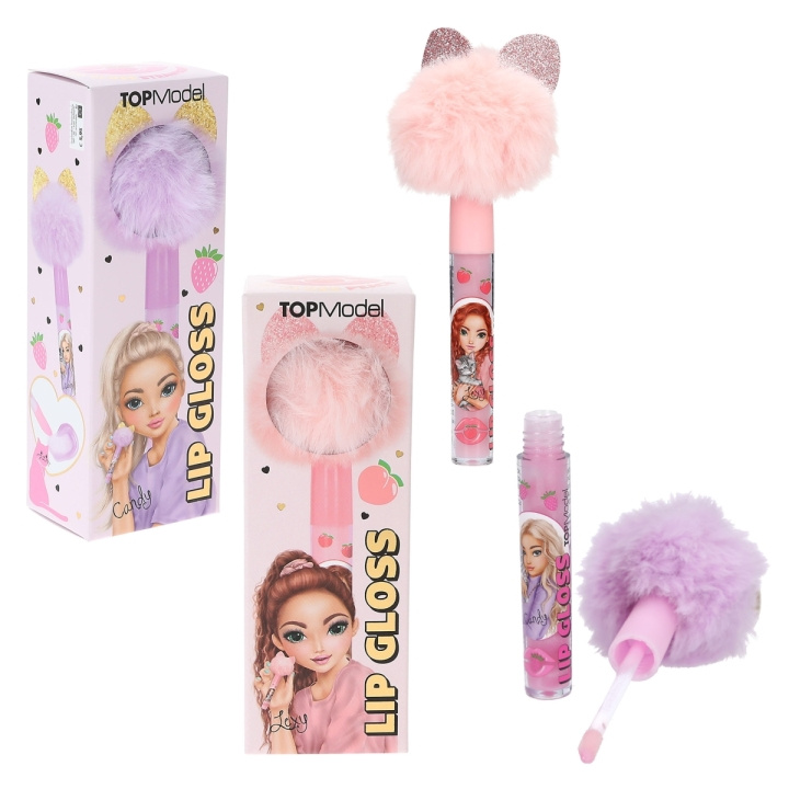 TOPModel Läppglans Pompom BEAUTY and ME ( 0412090 ) i gruppen LEKSAKER, BARN- & BABYPRODUKTER / Leksaker / Maskeradkläder hos TP E-commerce Nordic AB (C99352)