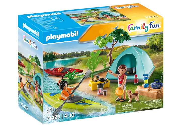 Playmobil Camping utomhus (71425) i gruppen LEKSAKER, BARN- & BABYPRODUKTER / Leksaker / Lekset hos TP E-commerce Nordic AB (C99359)