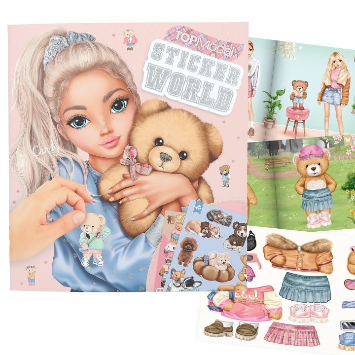 TOPModel Stickerworld TEAM TEDDY ( 0413209 ) i gruppen LEKSAKER, BARN- & BABYPRODUKTER / Leksaker / Pyssel hos TP E-commerce Nordic AB (C99402)