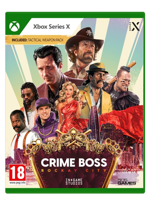 Crime Boss Rockay City (XseriesX) i gruppen HEMELEKTRONIK / Spelkonsoler & Tillbehör / Xbox Series X/S / Spel hos TP E-commerce Nordic AB (C99428)