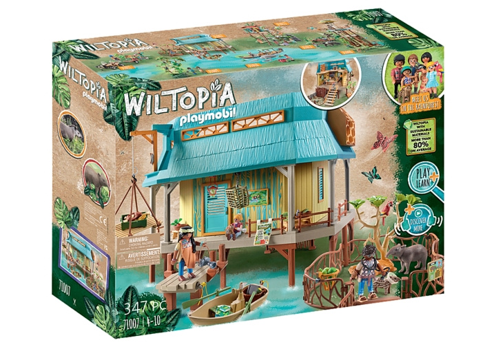 Playmobil Wiltopia - Djurklinik (71007) i gruppen LEKSAKER, BARN- & BABYPRODUKTER / Leksaker / Lekset hos TP E-commerce Nordic AB (C99438)