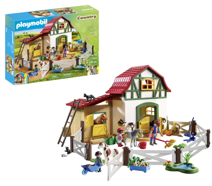 Playmobil Ponnygården (5684) i gruppen LEKSAKER, BARN- & BABYPRODUKTER / Leksaker / Lekset hos TP E-commerce Nordic AB (C99443)