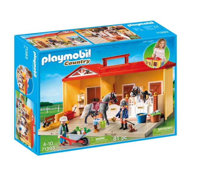 Playmobil Ta med dig Hästcentrum (71393) i gruppen LEKSAKER, BARN- & BABYPRODUKTER / Leksaker / Lekset hos TP E-commerce Nordic AB (C99444)