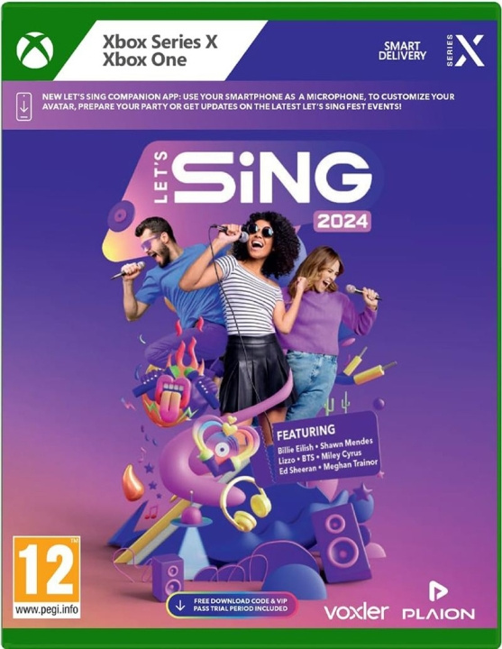 Let\'s Sing 2024 (XseriesX) i gruppen HEMELEKTRONIK / Spelkonsoler & Tillbehör / Xbox Series X/S / Spel hos TP E-commerce Nordic AB (C99449)