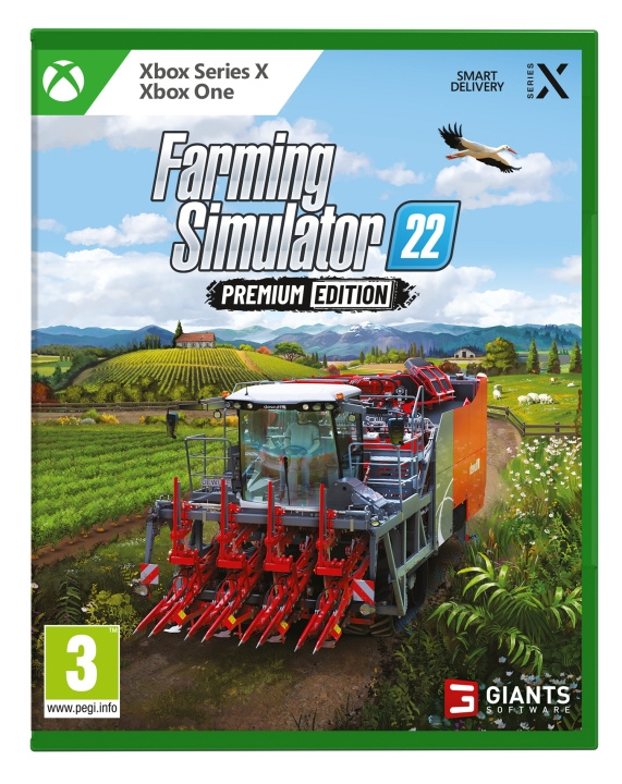 Giants Farming Simulator 22 Premium Edition i gruppen HEMELEKTRONIK / Spelkonsoler & Tillbehör / Xbox Series X/S / Spel hos TP E-commerce Nordic AB (C99479)