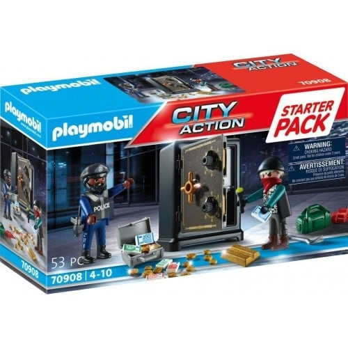 Playmobil Startpaket Bankrån (70908) i gruppen LEKSAKER, BARN- & BABYPRODUKTER / Leksaker / Lekset hos TP E-commerce Nordic AB (C99482)