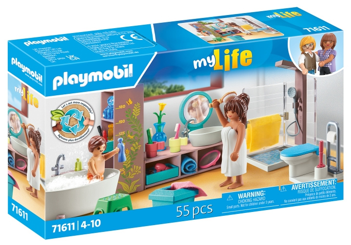 Playmobil Badrum (71611) i gruppen LEKSAKER, BARN- & BABYPRODUKTER / Leksaker / Lekset hos TP E-commerce Nordic AB (C99485)