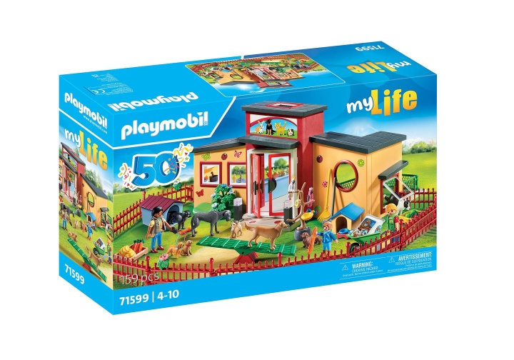 Playmobil 50YR Tiny Paws husdjurshotell (71599) i gruppen LEKSAKER, BARN- & BABYPRODUKTER / Leksaker / Lekset hos TP E-commerce Nordic AB (C99487)