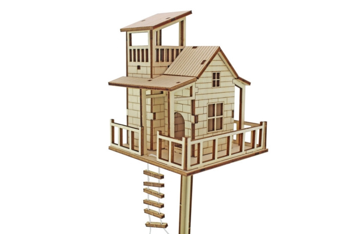 Winkee Tiny Tree House DIY-set - Vas i gruppen SPORT, FRITID & HOBBY / Roliga prylar / Övrigt hos TP E-commerce Nordic AB (C99491)