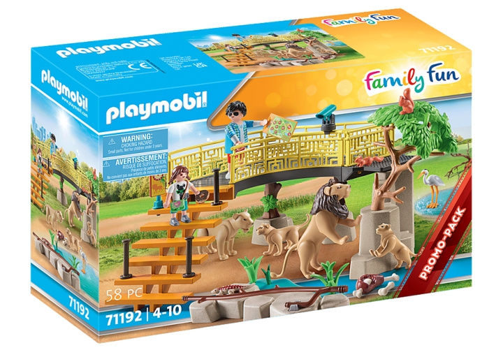 Playmobil Utomhushägn för lejon (71192) i gruppen LEKSAKER, BARN- & BABYPRODUKTER / Leksaker / Lekset hos TP E-commerce Nordic AB (C99522)