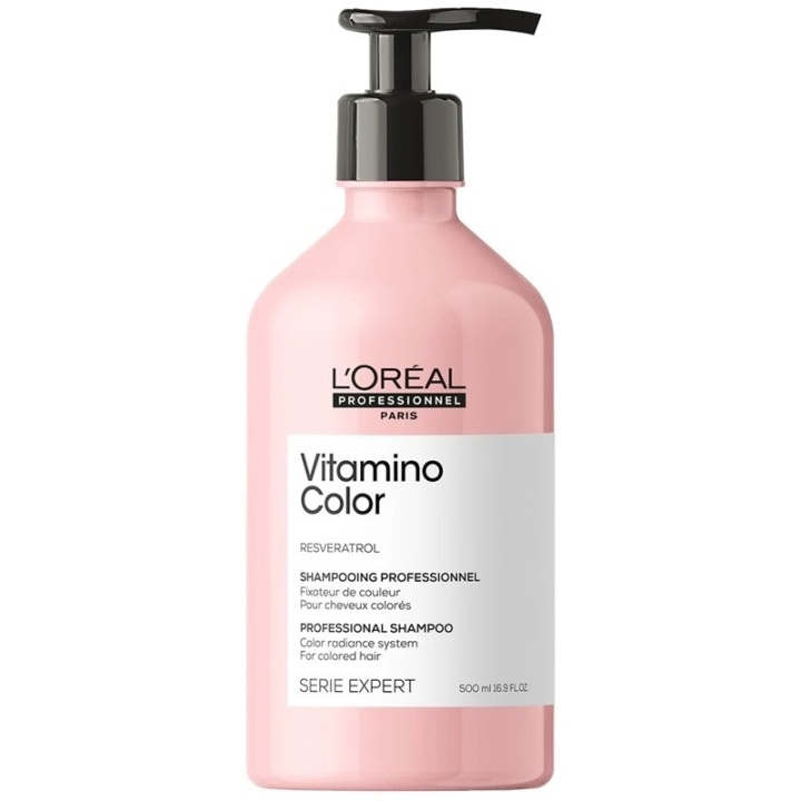 L\'ORÉAL PARIS LOreal Professionnel Serie Expert Vitamino Color Shampoo 500ml i gruppen SKÖNHET & HÄLSA / Hår & Styling / Hårvårdsprodukter / Schampo hos TP E-commerce Nordic AB (C99586)