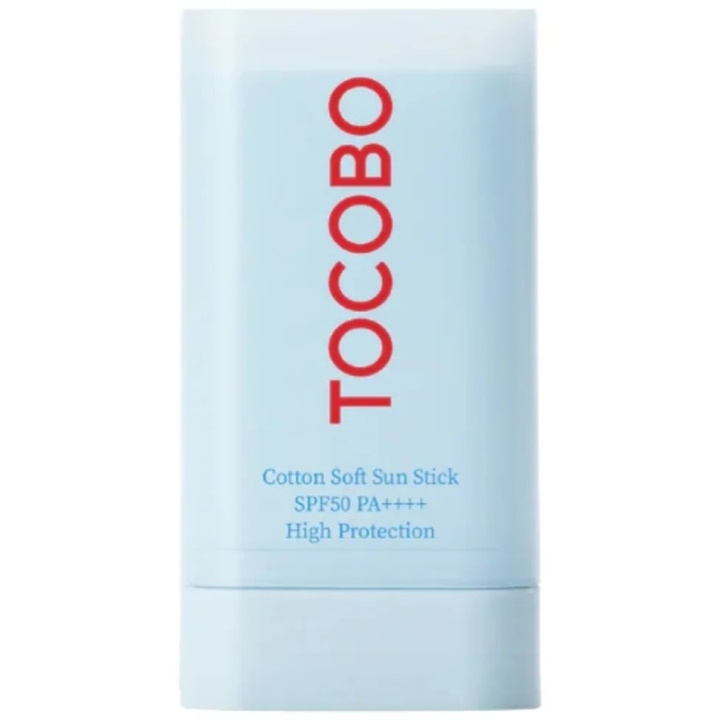 TOCOBO Cotton Soft Sun Stick SPF 50+ Pa++++ 19g i gruppen SKÖNHET & HÄLSA / Hudvård / Solskydd & Tanning / Solskydd hos TP E-commerce Nordic AB (C99610)