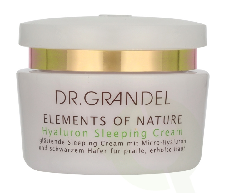 Dr Grandel Elements Of Nature Hyaluron Sleeping Cream 50 ml i gruppen SKÖNHET & HÄLSA / Hudvård / Ansiktsvård / Dagkräm hos TP E-commerce Nordic AB (C99632)