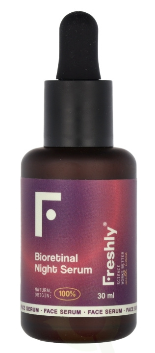 Freshly Cosmetics Bioretinal Night Serum 30 ml i gruppen SKÖNHET & HÄLSA / Hudvård / Ansiktsvård / Serum Hud hos TP E-commerce Nordic AB (C99669)