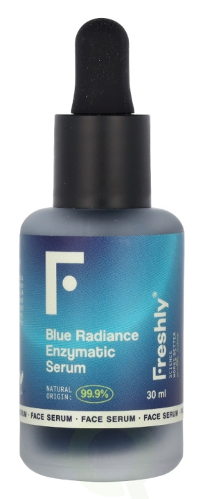 Freshly Cosmetics Blue Radiance Enzymatic Serum 30 ml i gruppen SKÖNHET & HÄLSA / Hudvård / Ansiktsvård / Serum Hud hos TP E-commerce Nordic AB (C99675)